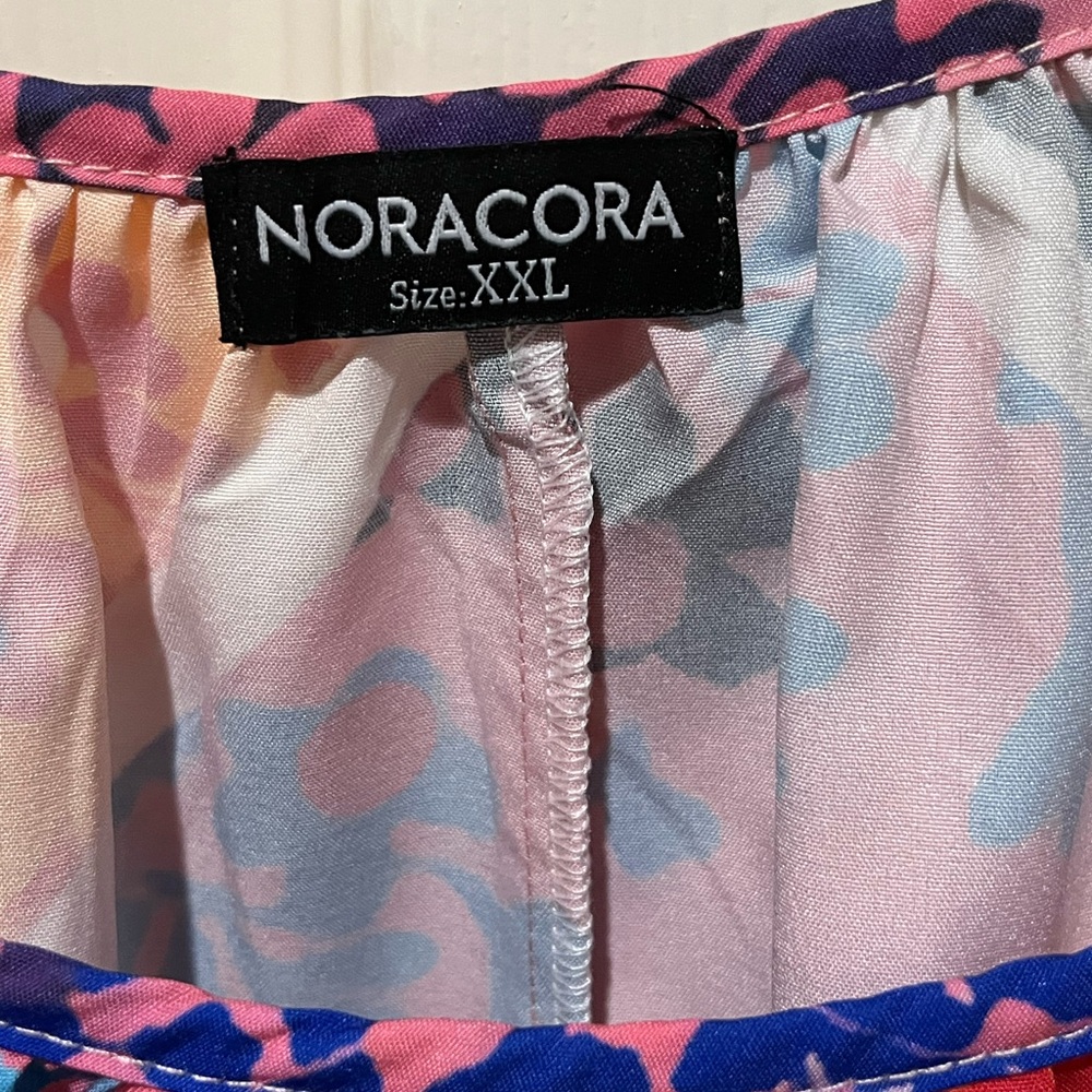 Colorful Floral Patchwork Top - Picture 3 of 7